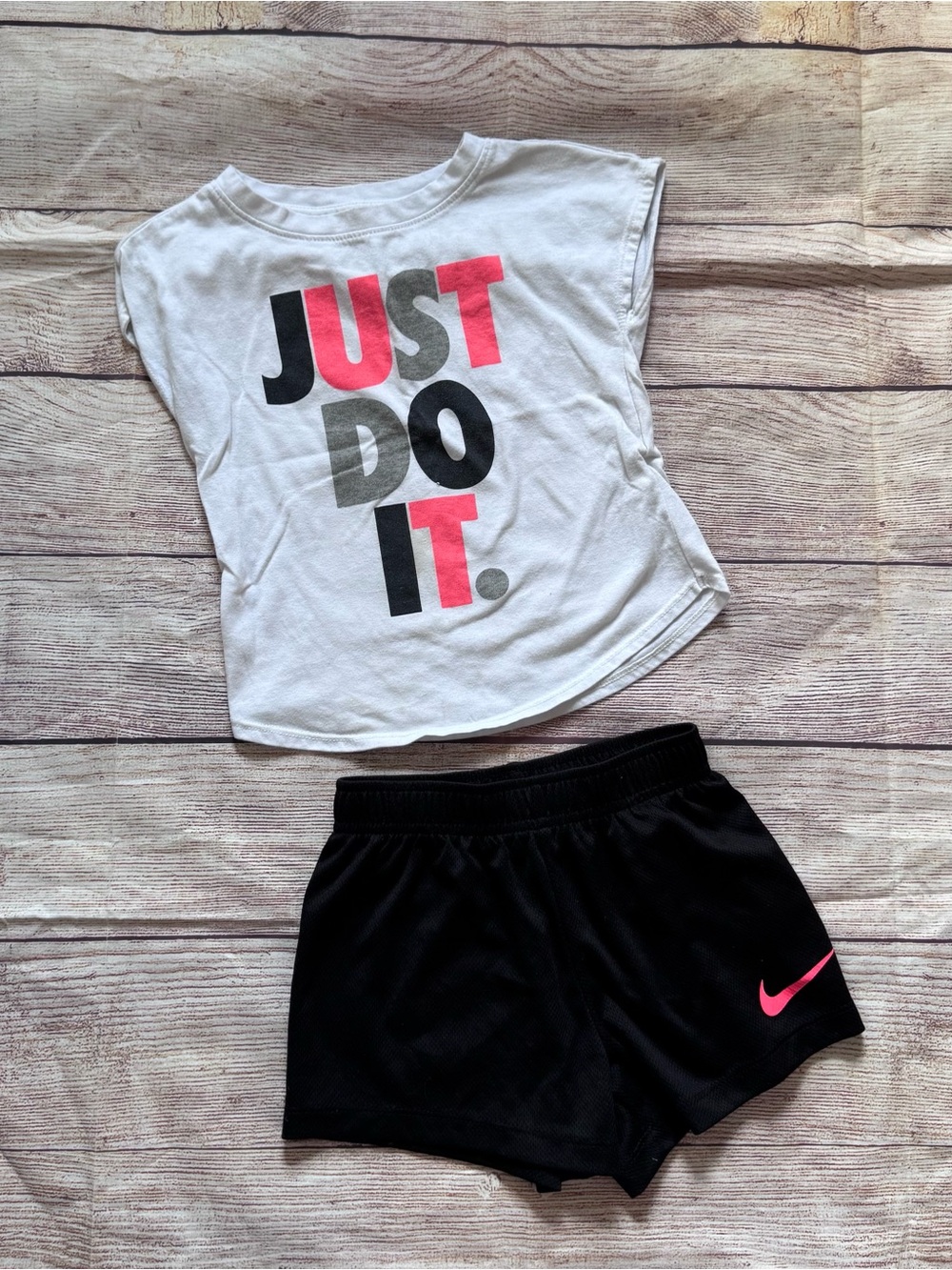 Nike Shorts and Tee Shirt